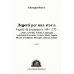 Regesti per una storia Vol. II Regesti di documenti (1494 - 1773)